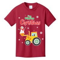I'm Digging Christmas Kids T-Shirt