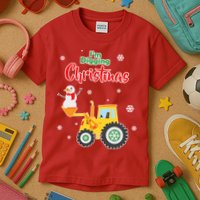 I'm Digging Christmas Kids T-Shirt