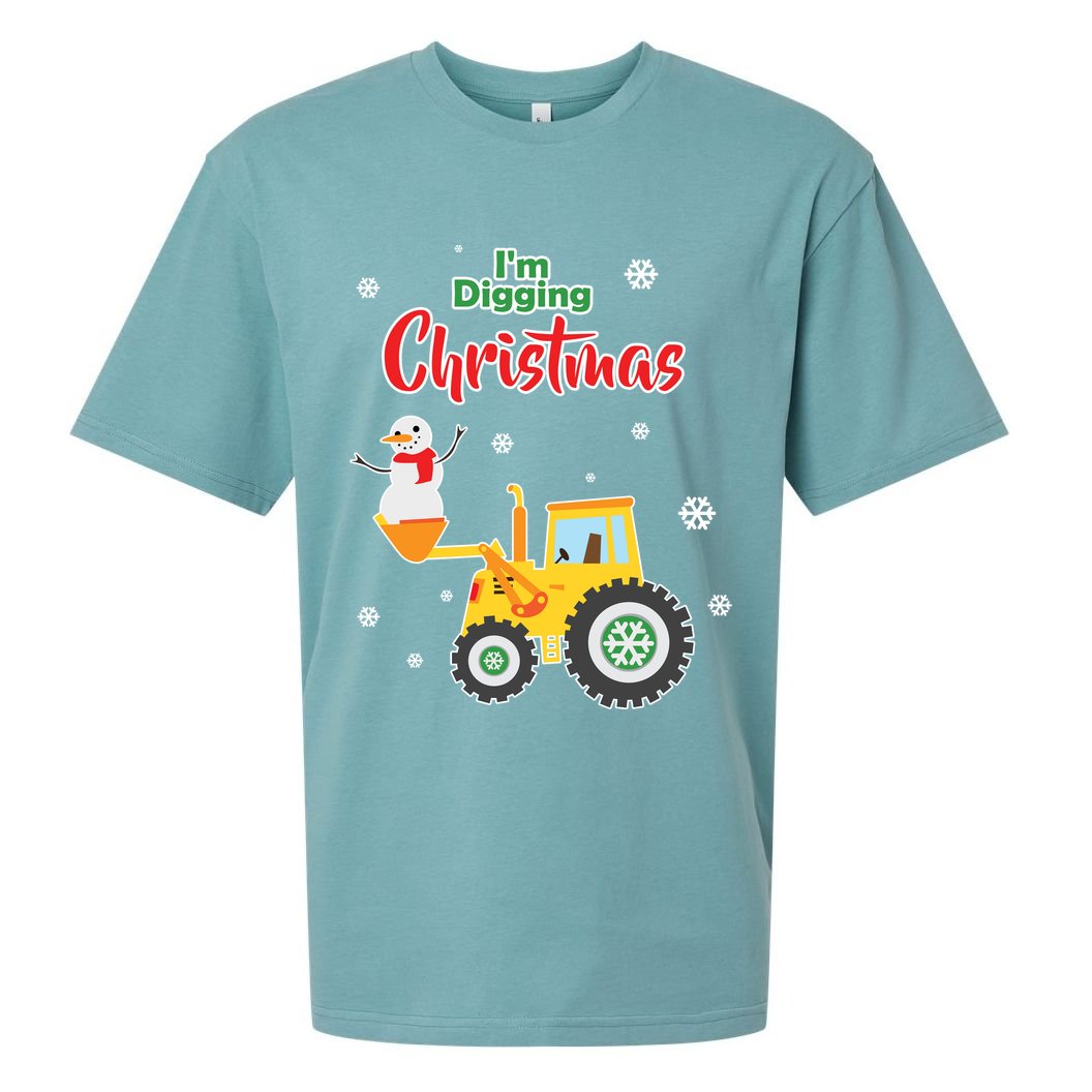 I'm Digging Christmas Sueded Cloud Jersey T-Shirt