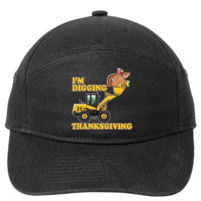 I'm Digging Thanksgiving 7-Panel Snapback Hat