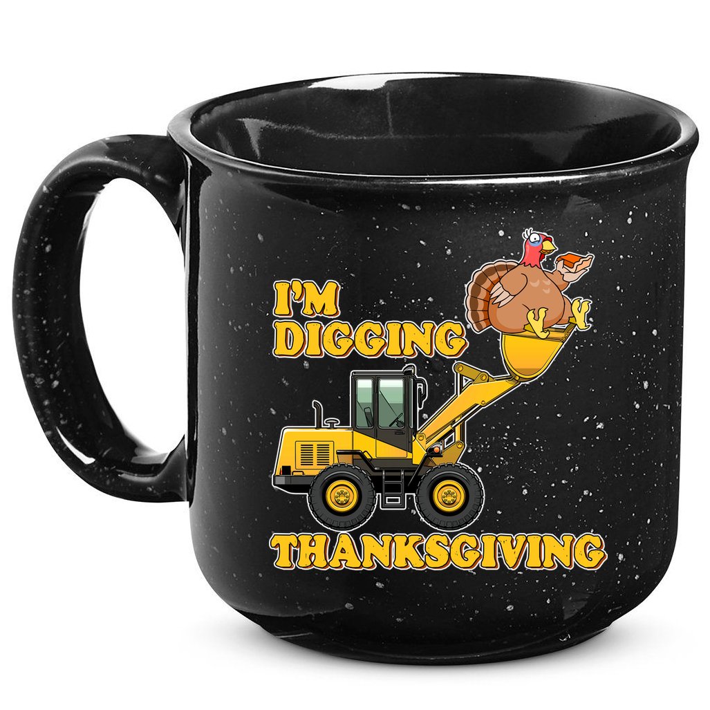 I'm Digging Thanksgiving 15oz Campfire Ceramic Mug