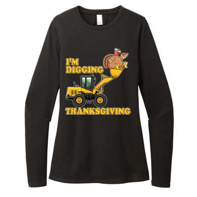 I'm Digging Thanksgiving Womens CVC Long Sleeve Shirt