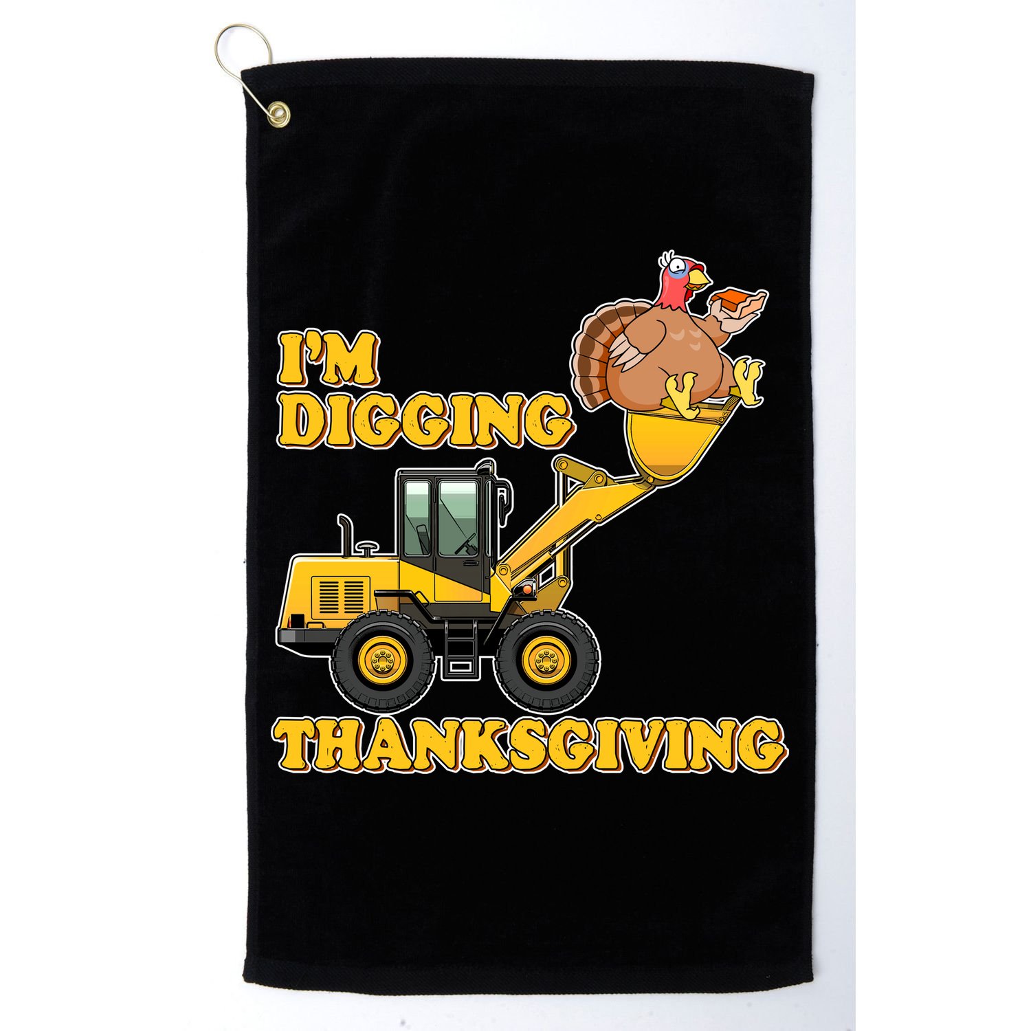 I'm Digging Thanksgiving Golf Towel