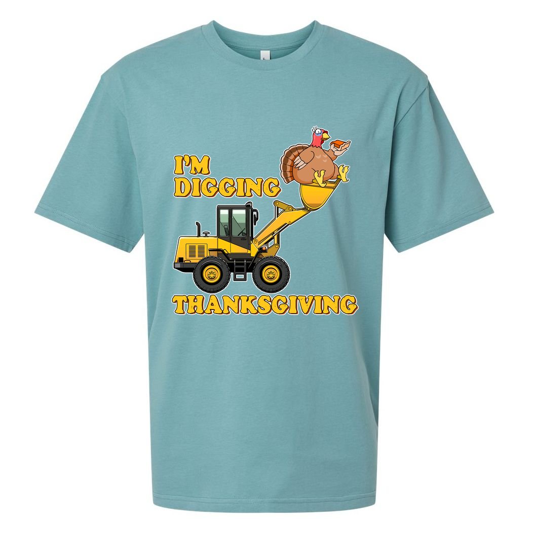 I'm Digging Thanksgiving Sueded Cloud Jersey T-Shirt