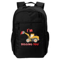I'm Digging You Tractor Valentine's Day Backpack