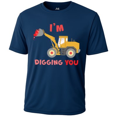 I'm Digging You Tractor Valentine's Day Performance Shirt