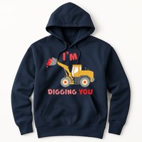 I'm Digging You Tractor Valentine's Day Hoodie