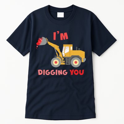I'm Digging You Tractor Valentine's Day Tall T-Shirt