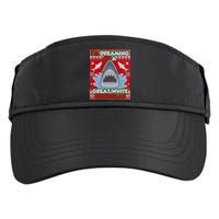 I'm Dreaming Of A Great White Christmas Adult Drive Performance Visor