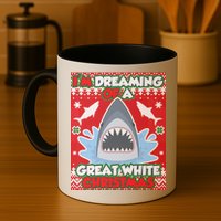 I'm Dreaming Of A Great White Christmas Mug