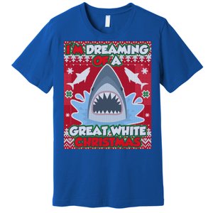 I'm Dreaming Of A Great White Christmas Premium T-Shirt