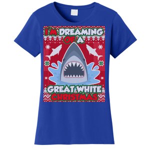 I'm Dreaming Of A Great White Christmas Women's T-Shirt