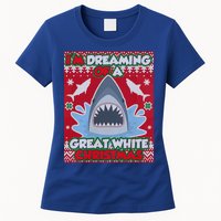 I'm Dreaming Of A Great White Christmas Womens T-Shirt