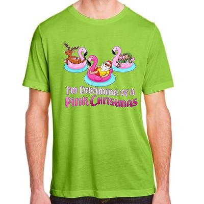 I'm Dreaming of a Pink Christmas Adult ChromaSoft Performance T-Shirt