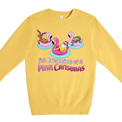 I'm Dreaming of a Pink Christmas Premium Crewneck Sweatshirt