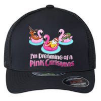 I'm Dreaming of a Pink Christmas Flexfit Unipanel Trucker Cap