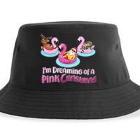 I'm Dreaming of a Pink Christmas Sustainable Bucket Hat