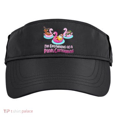I'm Dreaming of a Pink Christmas Adult Drive Performance Visor