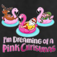 I'm Dreaming of a Pink Christmas Adult Drive Performance Visor