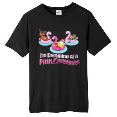 I'm Dreaming of a Pink Christmas Tall Fusion ChromaSoft Performance T-Shirt