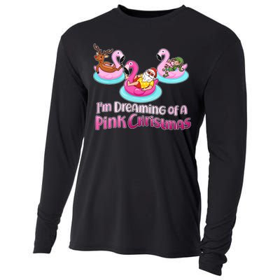 I'm Dreaming of a Pink Christmas Cooling Performance Long Sleeve Crew