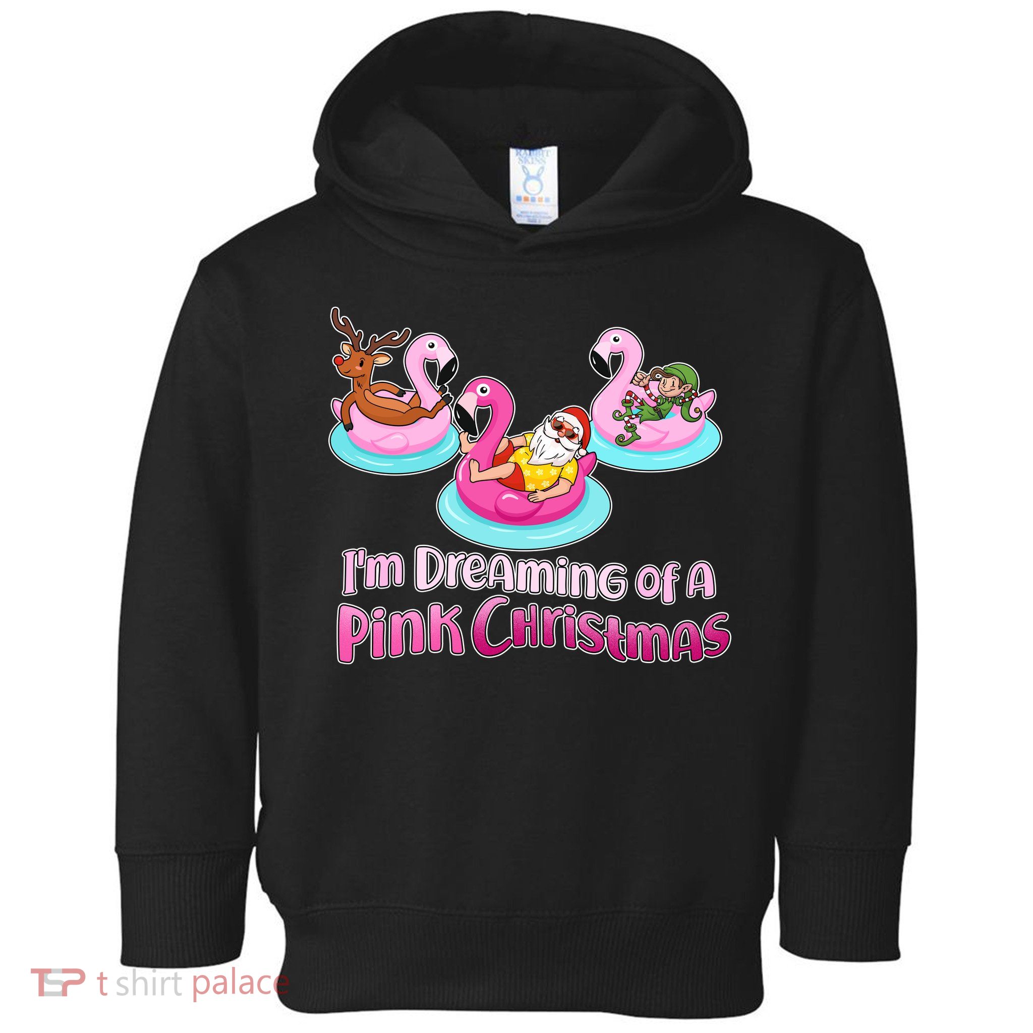 I'm Dreaming of a Pink Christmas Toddler Hoodie