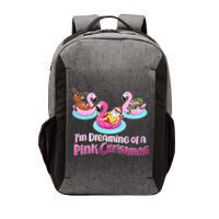 I'm Dreaming of a Pink Christmas Vector Backpack