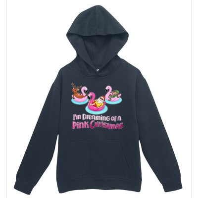 I'm Dreaming of a Pink Christmas Urban Pullover Hoodie