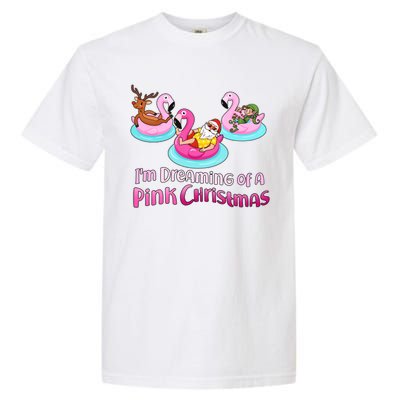 I'm Dreaming of a Pink Christmas Garment-Dyed Heavyweight T-Shirt