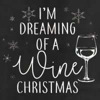 I'm Dreaming Of A Wine Christmas Cool Comfort Performance Bucket Hat