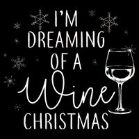 I'm Dreaming Of A Wine Christmas Bucket Hat