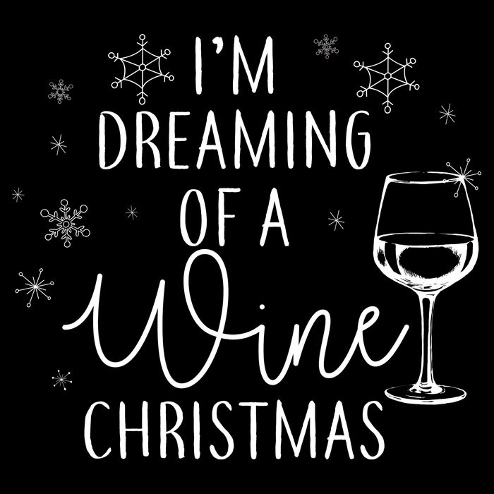 I'm Dreaming Of A Wine Christmas Bucket Hat