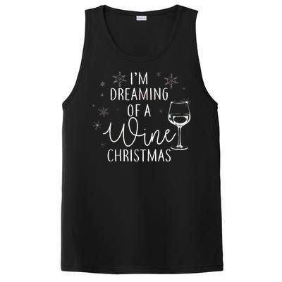 I'm Dreaming Of A Wine Christmas PosiCharge Competitor Tank