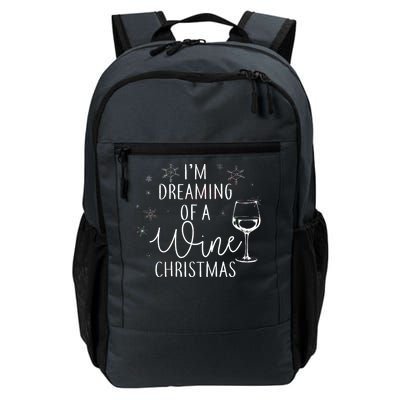 I'm Dreaming Of A Wine Christmas Daily Commute Backpack