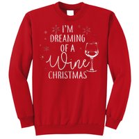 I'm Dreaming Of A Wine Christmas Sweatshirt