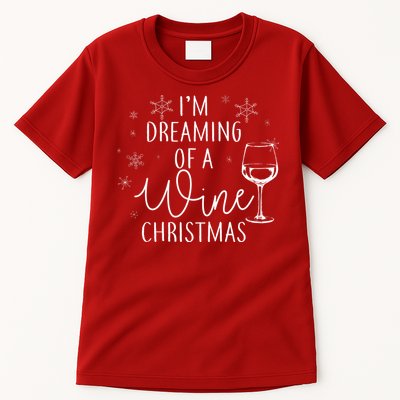 I'm Dreaming Of A Wine Christmas Tall T-Shirt