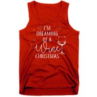 I'm Dreaming Of A Wine Christmas Tank Top