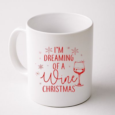 I'm Dreaming Of A Wine Christmas Coffee Mug