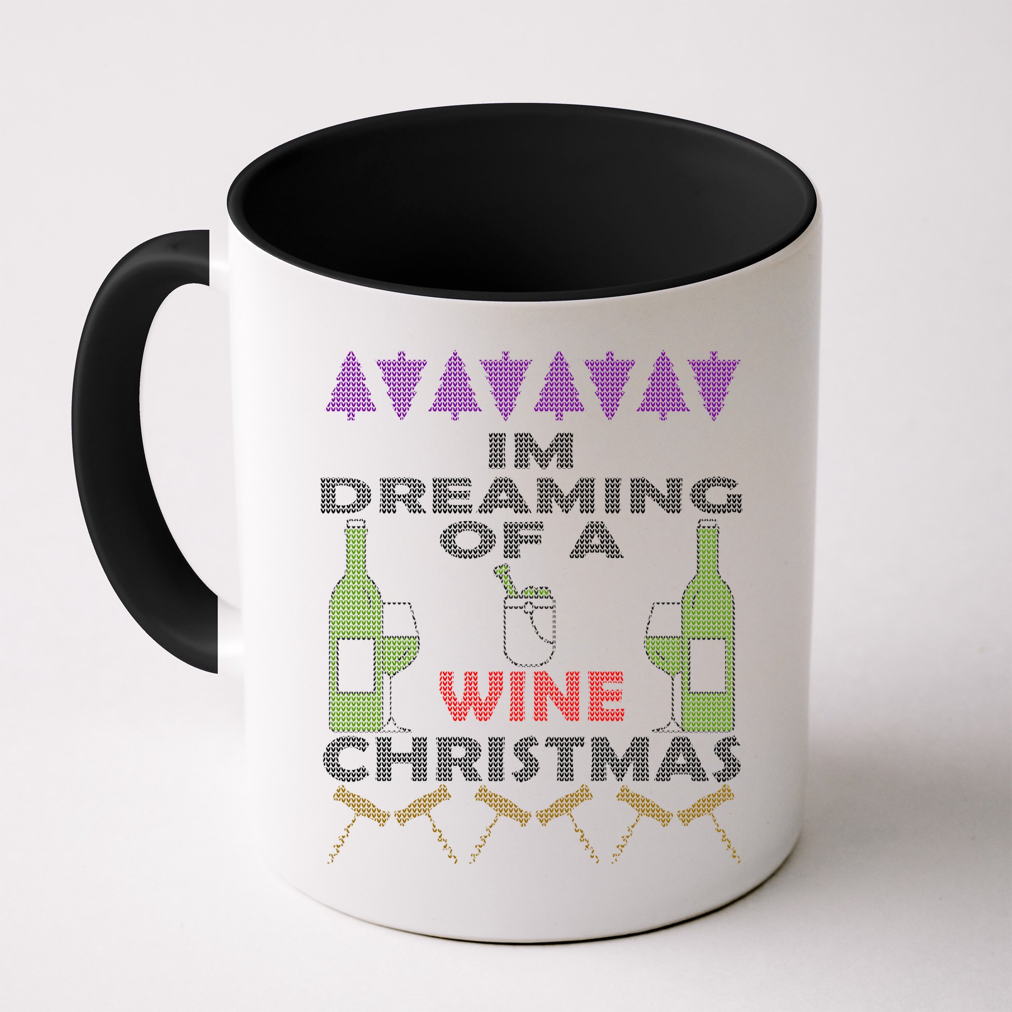 I'm Dreaming Of A Wine Christmas Ugly Mug