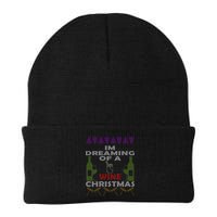 I'm Dreaming Of A Wine Christmas Ugly Beanie