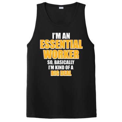 I'm Essential Worker So Basically I'm Kind of A Big Deal PosiCharge Competitor Tank