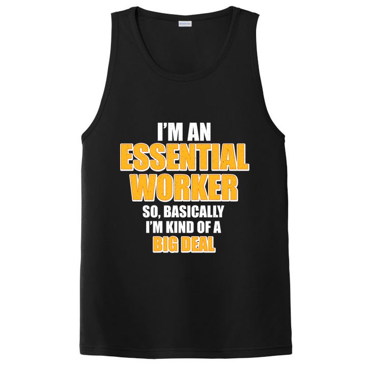 I'm Essential Worker So Basically I'm Kind of A Big Deal PosiCharge Competitor Tank