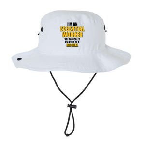 I'm Essential Worker So Basically I'm Kind of A Big Deal Legacy Cool Fit Booney Bucket Hat