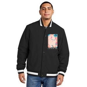 I'm Feel Good Cute Cat Insulated Varsity Jacket