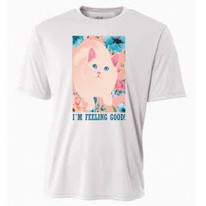 I'm Feel Good Cute Cat Cooling Performance Crew T-Shirt