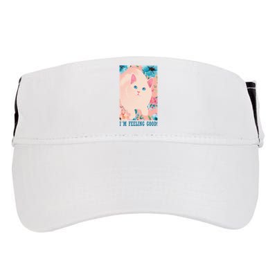 I'm Feel Good Cute Cat Adult Drive Performance Visor
