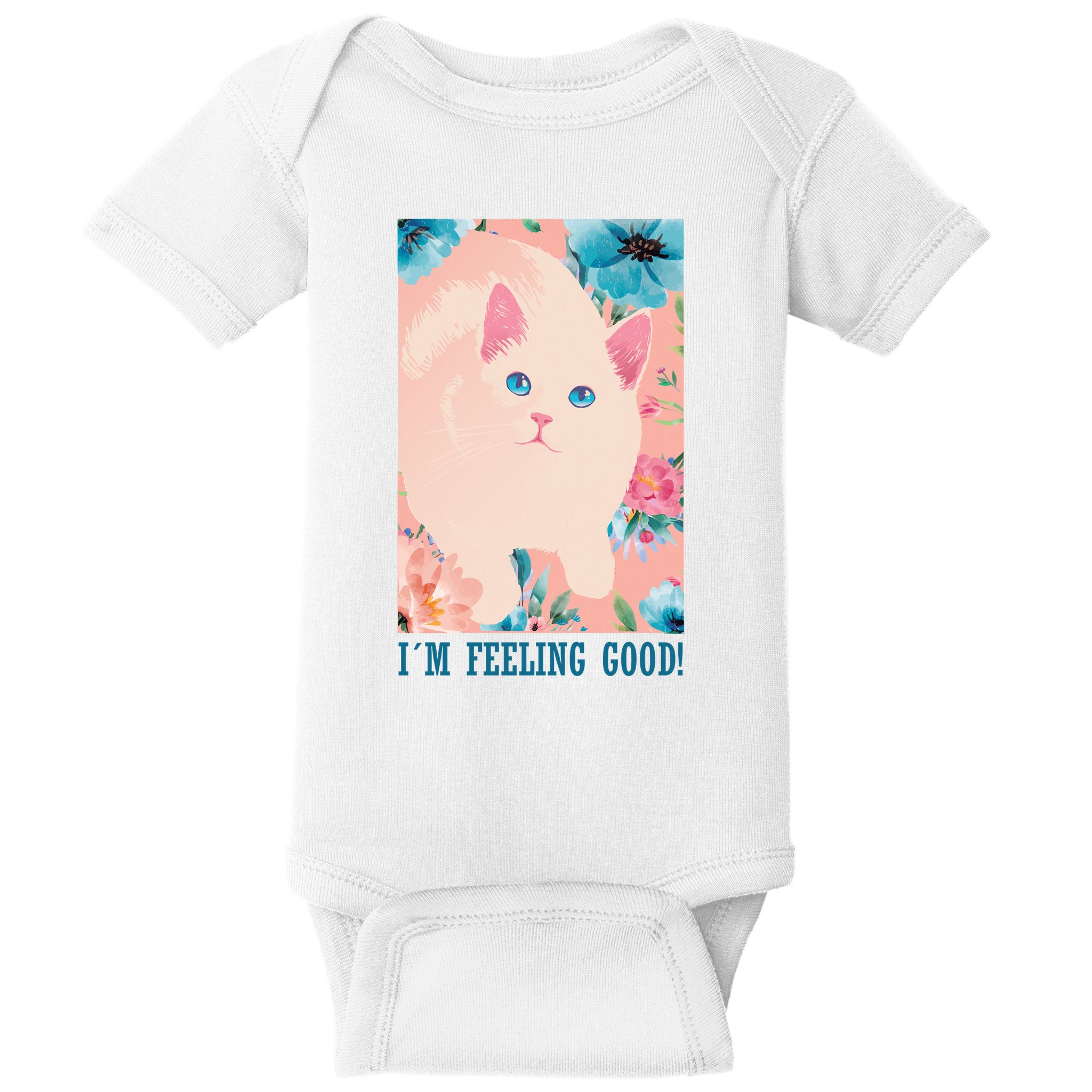 I'm Feel Good Cute Cat Baby Bodysuit