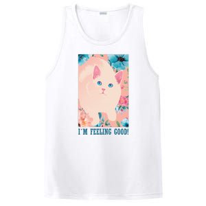 I'm Feel Good Cute Cat PosiCharge Competitor Tank