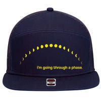 I'm Going Through A Phase 7 Panel Mesh Trucker Snapback Hat