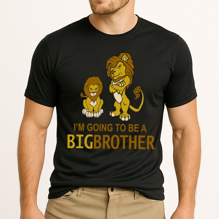I'm Going To Be A Big Brother Cooling Performance Crew T-Shirt